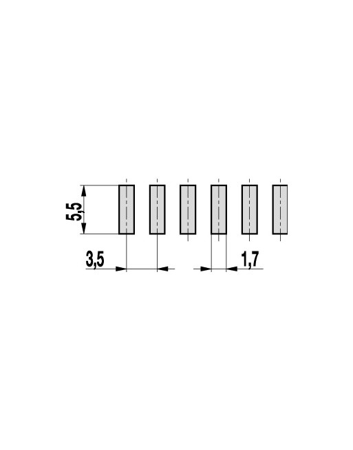 930-D-SMD (-DS) PCB Connector For SMD Screw Connection